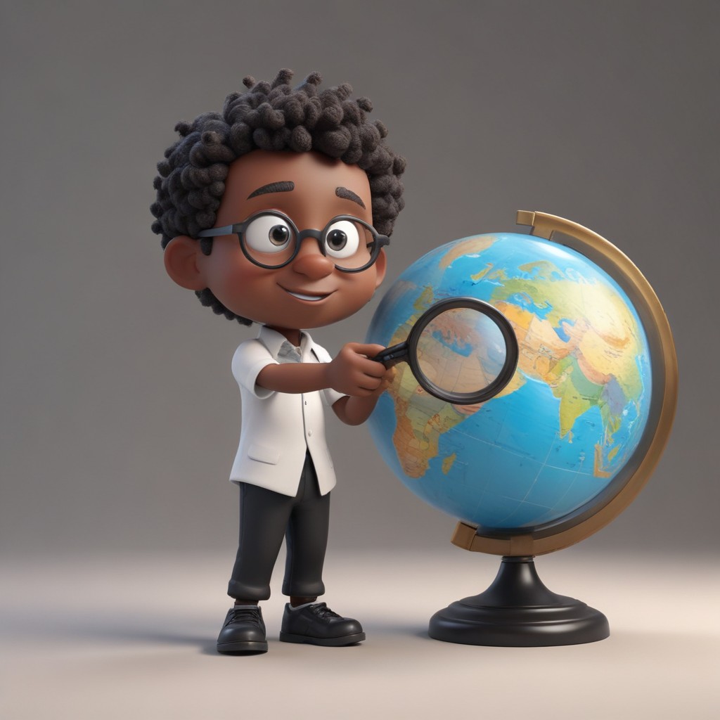 person_who_searching_something_in_the_globe
